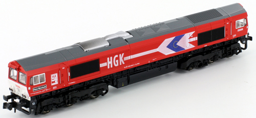 Kato HobbyTrain Lemke K10823 - Diesel Locomotive Class 66 HGK DE668